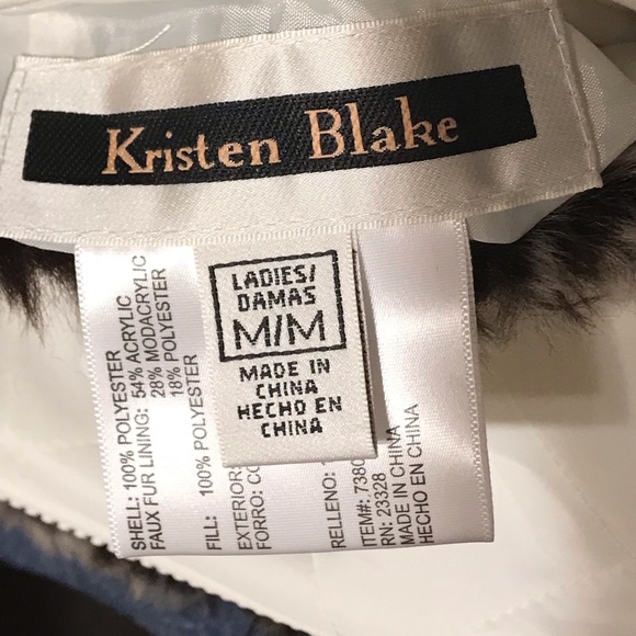 Reversible faux fur vest - Picture 4 of 4